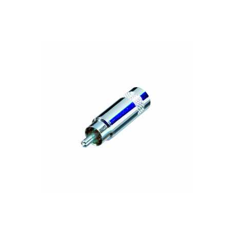Connector RCA Male Zilver