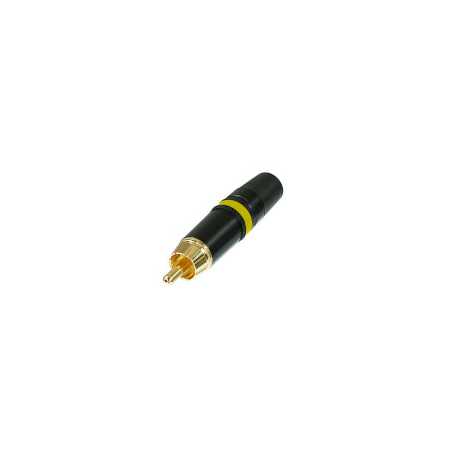 Composiet Video Connector RCA Male Male Zwart