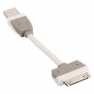 Data en Oplaadkabel Apple Dock 30-Pins - USB A Male 0.10 m Wit