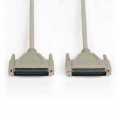 Seriële kabel D-SUB 37-Pins Male - D-SUB 37-Pins Male 1.00 m Ivoor