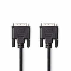 DVI-Kabel | DVI-D 24+1-Pins Male | DVI-D 24+1-Pins Male | 1080p | Vernikkeld | 10.0 m | Recht | PVC | Zwart | Polybag