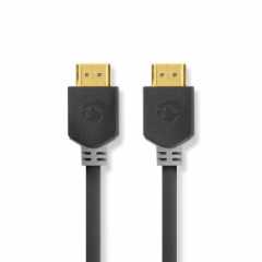 High Speed ​​HDMI™-Kabel met Ethernet | HDMI™ Connector | HDMI™ Connector | 4K@60Hz | ARC | 18 Gbps | 10.0 m | Rond | PVC | Antr