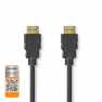 Premium High Speed ​​HDMI™-Kabel met Ethernet | HDMI™ Connector | HDMI™ Connector | 4K@60Hz | 18 Gbps | 2.00 m | Rond | PVC | Zw