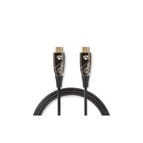 Actieve Optische High Speed HDMI™-Kabel met Ethernet | HDMI™ Connector | HDMI™ Connector | 4K@60Hz | 18 Gbps | 15.0 m | Rond | P