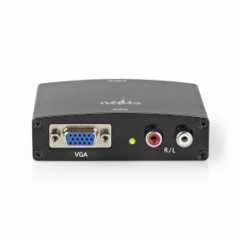 HDMI™-Converter | VGA Female / 2x RCA Female | HDMI™ Output | 1-weg | 1080p | 1.65 Gbps | Aluminium | Antraciet