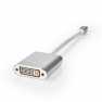 Mini DisplayPort-Kabel | DisplayPort 1.2 | Mini-DisplayPort Male | DVI-D 24+1-Pins Female | 21.6 Gbps | Verguld | 0.20 m | Rond 