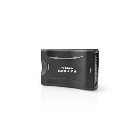 HDMI™-Converter | Scart Female | HDMI™ Output | 1-weg | 1080p | 1.2 Gbps | ABS | Zwart