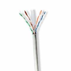 Netwerk Kabel Rol | CAT6 | Solid | U/UTP | CCA | 305.0 m | Binnenshuis | Rond | PVC | Grijs | Trekdoos