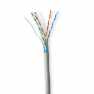Netwerk Kabel Rol | CAT6 | Solid | F/UTP | CCA | 50.0 m | Binnenshuis | Rond | PVC | Grijs | Gift Box