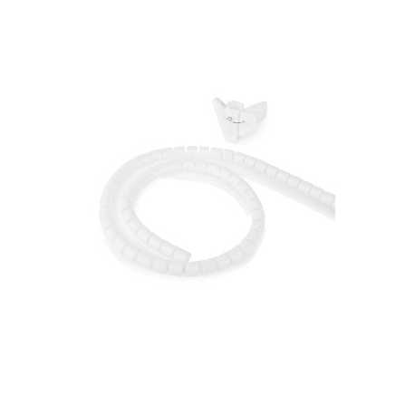 Kabelmanagement | Spiraalvormige sleeve | 1 Stuks | Maximale kabeldikte: 16 mm | PE | Wit