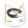 Kabelmanagement | Spiraalvormige sleeve | 1 Stuks | Maximale kabeldikte: 22 mm | PE | Zwart