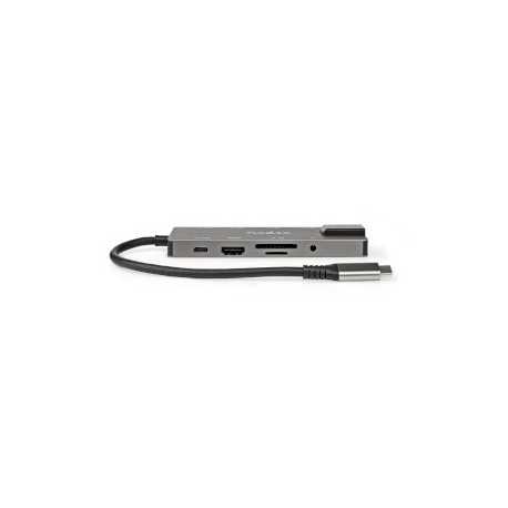 USB Multi-Port Adapter | USB 3.2 Gen 1 | USB-C™ Male | HDMI™ Output / RJ45 Female / SD / 2x USB-C™ / 3,5 mm Female / 3x USB-A Fe