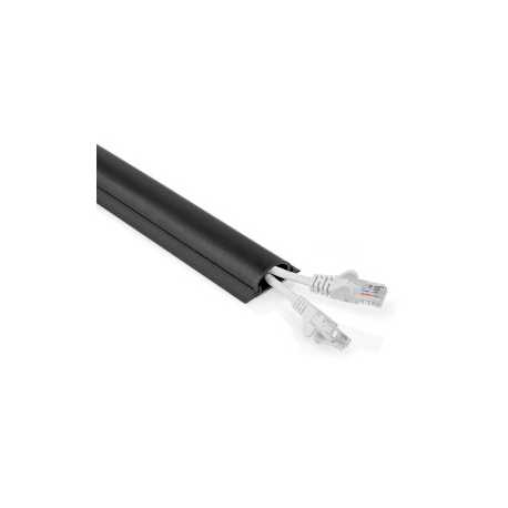 Kabelmanagement | Buis | 1 Stuks | Maximale kabeldikte: 16 mm | PVC | Zwart
