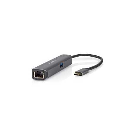 USB Multi-Port Adapter | USB 3.2 Gen 1 | USB-C™ Male | HDMI™ Output / RJ45 Female / USB-A Female / USB-C™ Female | 5 Gbps | 0.20