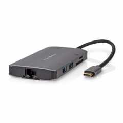 USB Multi-Port Adapter | USB 3.2 Gen 1 | USB-C™ Male | HDMI™ Output / Micro SD / RJ45 Female / SD / USB-C™ Female / 3x USB-A Fem