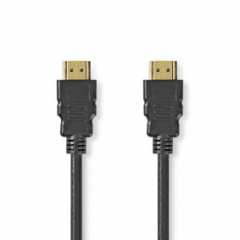 Premium High Speed ​​HDMI™-Kabel met Ethernet | HDMI™ Connector | HDMI™ Connector | 4K@60Hz | 18 Gbps | 0.50 m | Rond | PVC | Zw