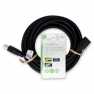 High Speed ​​HDMI™-Kabel met Ethernet | HDMI™ Connector | HDMI™ Output | 4K@30Hz | 10.2 Gbps | 5.00 m | Rond | PVC | Zwart | Lab