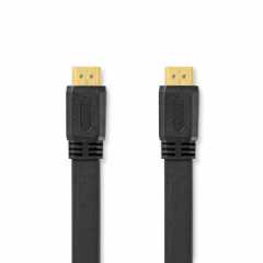 High Speed ​​HDMI™-Kabel met Ethernet | HDMI™ Connector | HDMI™ Connector | 4K@30Hz | 10.2 Gbps | 10.0 m | Plat | PVC | Zwart | 