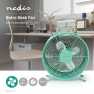 Tafelventilator | Netvoeding | Diameter: 250 mm | 20 W | 2 Snelheden | Turquoise