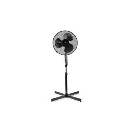 Staande Ventilator | Diameter: 400 mm | 3 Snelheden | Zwenkfunctie | 40 W | Verstelbare hoogte | Uitschakeltimer | Afstandsbedie