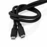 USB-Kabel | USB 3.2 Gen 1 | USB-C™ Male | USB-C™ Male | 60 W | 8K@30Hz | 5 Gbps | Vernikkeld | 1.50 m | Rond | Silicone | Zwart 