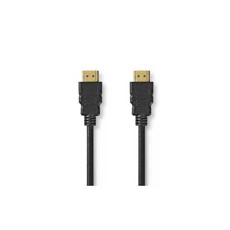 Ultra High Speed ​​HDMI™-Kabel | HDMI™ Connector | HDMI™ Connector | 8K@60Hz | 48 Gbps | 3.00 m | Rond | 6.7 mm | Zwart | Label