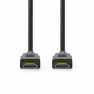 Ultra High Speed ​​HDMI™-Kabel | HDMI™ Connector | HDMI™ Connector | 8K@60Hz | 48 Gbps | 3.00 m | Rond | 6.7 mm | Zwart | Label