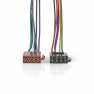 ISO-Kabel voor Autoradio | ISO-compatibiliteit: Standaard | 0.15 m | Rond | PVC | Doos