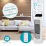 SmartLife keramische PTC-ventilatorkachel | Wi-Fi | 2000 W | 2 Warmte Standen | Zwenkfunctie | Display | 10 - 49 °C | Android™ /
