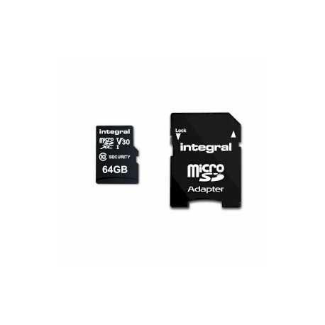 64 GB Security Camera microSD-kaart voor Dash Cams, Home Cams, CCTV, Body Cams & Drones