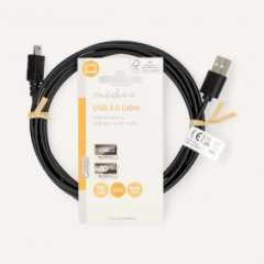 Oplader | 5 W | Snellaad functie | 1.0 A | Outputs: 1 | USB-A | Micro-USB | 1.00 m | Single Voltage Output