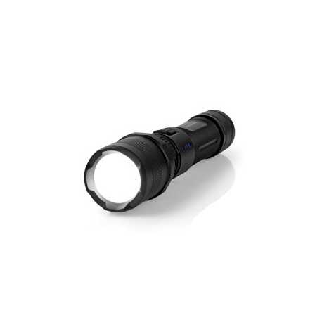 LED-Zaklamp | Batterij Gevoed | 3.7 V DC | 10 W | N/A | Incl. batterij(en) | Oplaadbaar | Nominale lichtstroom: 1000 lm | Lichtb