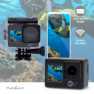 Action Cam | Dubbel scherm | 5K@30fps | 16 MPixel | Waterbestendig tot: 30.00 m | 80 min | Wi-Fi | App beschikbaar voor: Android