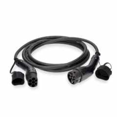 Kabel voor elektrische voertuigen | Cable Type 2 | 16 A | 22000 W | 3-fasen | 5.00 m | Zwart | Gift Box