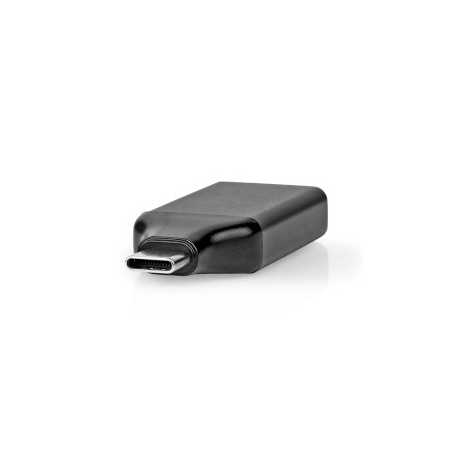 USB-C™ Adapter | USB 3.2 Gen 1 | USB-C™ Male | HDMI™ Output | 4K@60Hz | Rond | Vernikkeld | Grijs / Zwart | Doos