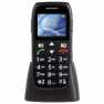 FM-7500 Eenvoudige mobiele telefoon voor senioren met SOS-paniekknop zwart