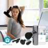 SmartLife Sportmassagepistool | Accu gevoed | Oplaadbaar | 5 Massage Modes | Bolvormige kop / Conische kop / Platte kop / Tasje 