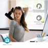 SmartLife Sportmassagepistool | Accu gevoed | Oplaadbaar | 5 Massage Modes | Bolvormige kop / Conische kop / Platte kop / Tasje 
