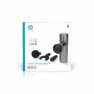 SmartLife Sportmassagepistool | Accu gevoed | Oplaadbaar | 5 Massage Modes | Bolvormige kop / Conische kop / Platte kop / Tasje 