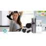 SmartLife Sportmassagepistool | Accu gevoed | Oplaadbaar | 5 Massage Modes | Bolvormige kop / Conische kop / Platte kop / Tasje 