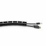 Kabelmanagement | Spiraalvormige sleeve | 1 Stuks | Maximale kabeldikte: 60 mm | PVC | Zwart