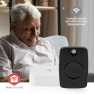 Smart Home Paniekknop | Zigbee 3.0 | Batterijtype: CR2450 | Zwart