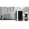 Draadloze Deurbelset | Netvoeding | 220 - 240 V AC 50 Hz | 1x CR2032 | Volume: 80 dB | Signaalbereik: 300 m | IP44 | Instelbaar 