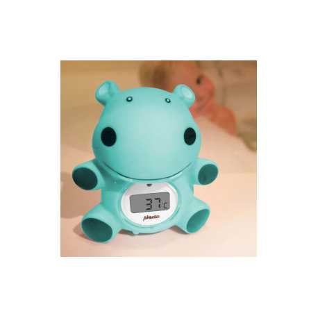 Badthermometer en kamerthermometer nijlpaard