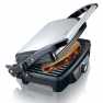 Panini / Tafelgrill 1600W Zwart / Roestvrijstalen bovenbehuizing