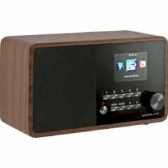 i110 Wi-Fi internetradio met mediaspeler Functie Houtlook