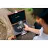 Koffer platenspeler met Bluetooth® oplaadbare batterij en luidspreker