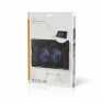 Notebookstandaard | Aantal ventilatoren: 2 | USB Gevoed | Aantal standen: 4 | 18 " | 1200 rpm | LED