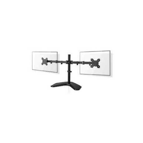 Monitorbeugel voor Bureaus | 2 Schermen | 15 - 32 " | 75x75 / 100x100 | Draai- en Kantelbaar