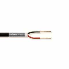 Luidsprekerkabel op Rol 2x 4.00 mm² 50 m Zwart